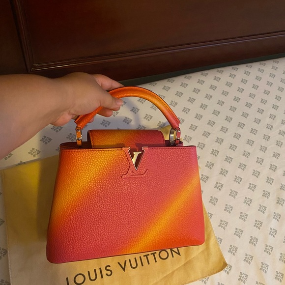 Louis Vuitton Candy Capucines Bag Ombre Taurillon Leather BB**Limited Edition** - Picture 14 of 17